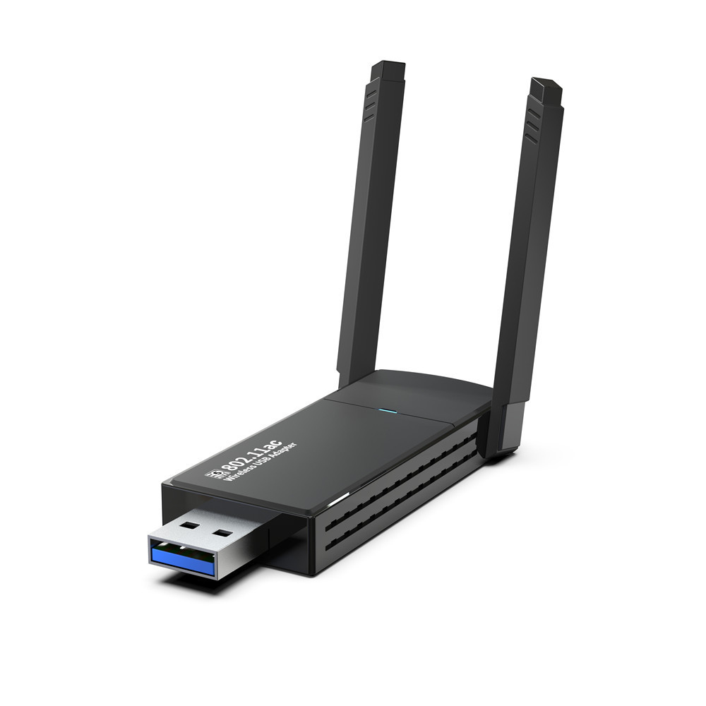 Find 1300M Dual Band Gigabit 5G USB Wireless Network Card Computer Drive free Wifi Receiver for Sale on Gipsybee.com with cryptocurrencies