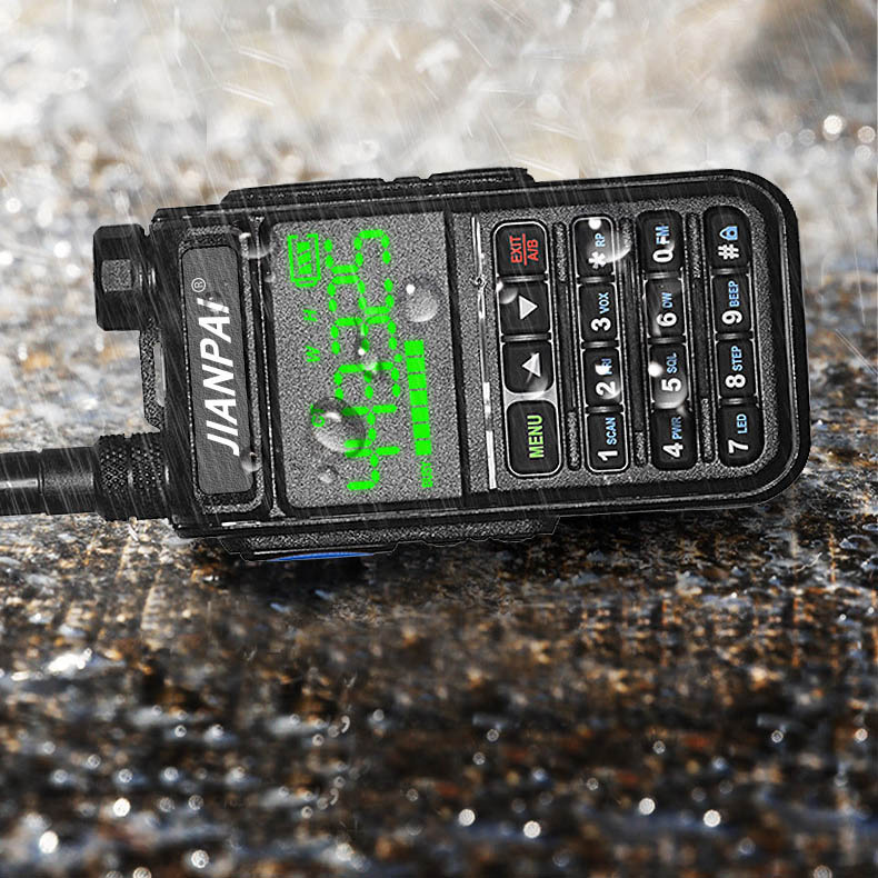 Find JIANPAI FT-UV78 10W 5800mAh Fluorescent LED Display Walkie Talkie Intelligent Noise Reduction High Power FM Two Way Radio SOS for Hotel Sailing Hiking for Sale on Gipsybee.com with cryptocurrencies