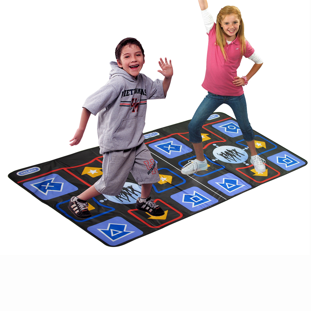 Find 16 Bit Double Dance Pad Non-slip TV Dance Mat Electronic Pad for TV Built in 218 Songs for Sale on Gipsybee.com with cryptocurrencies