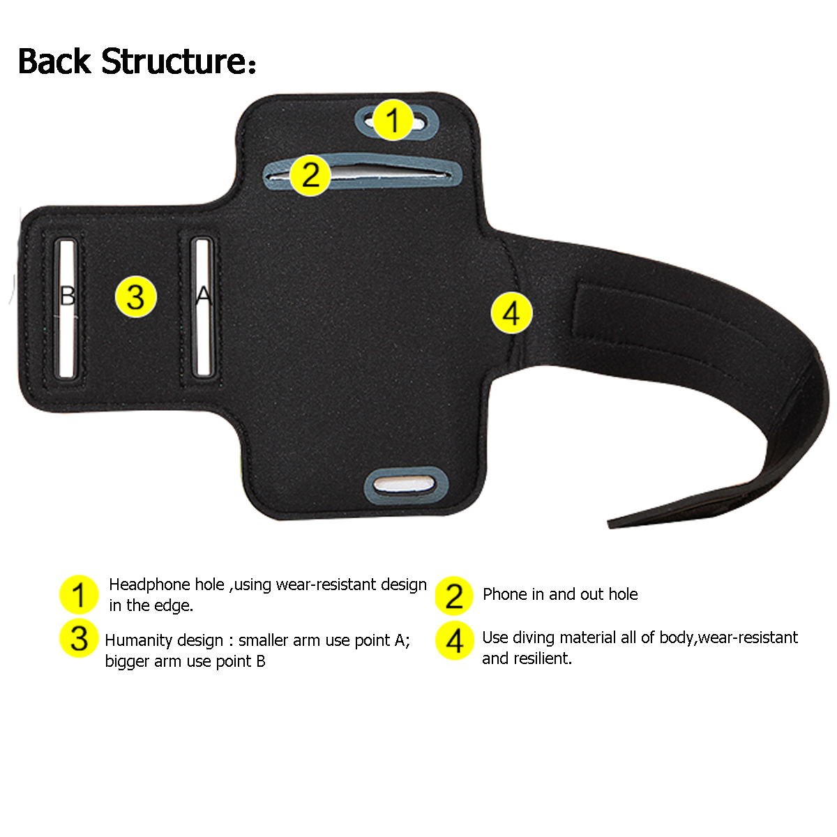 Find Universal Sports Elastic Armband Sweatproof Touch Screen Mobile Phone Arm Bags with Earphone Port for Phones below 4 7 inch for Sale on Gipsybee.com with cryptocurrencies