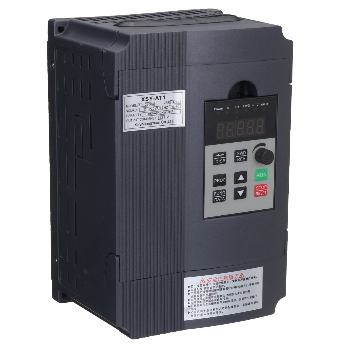 Find 2 2KW 220V 12A Single Phase Input 3 Phase Output PWM Frequency Converter Drive Inverter V/F Vector Control for Sale on Gipsybee.com with cryptocurrencies