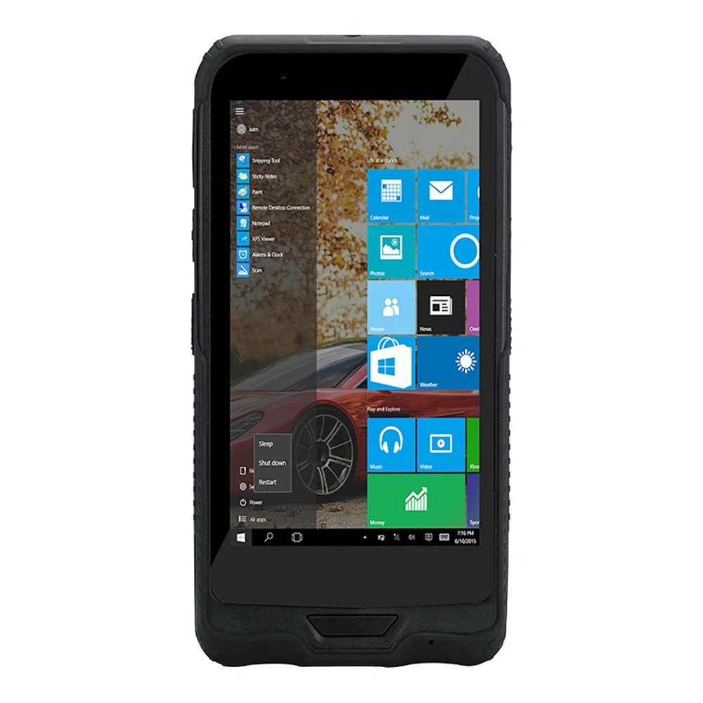 Find CENAVA W62H Intel Cherry Trail Z8350 4G RAM 64GB ROM 4G Network 6 Inch Windows 10 Rugged Handheld PDA Tablet with Pistol Grip for Sale on Gipsybee.com