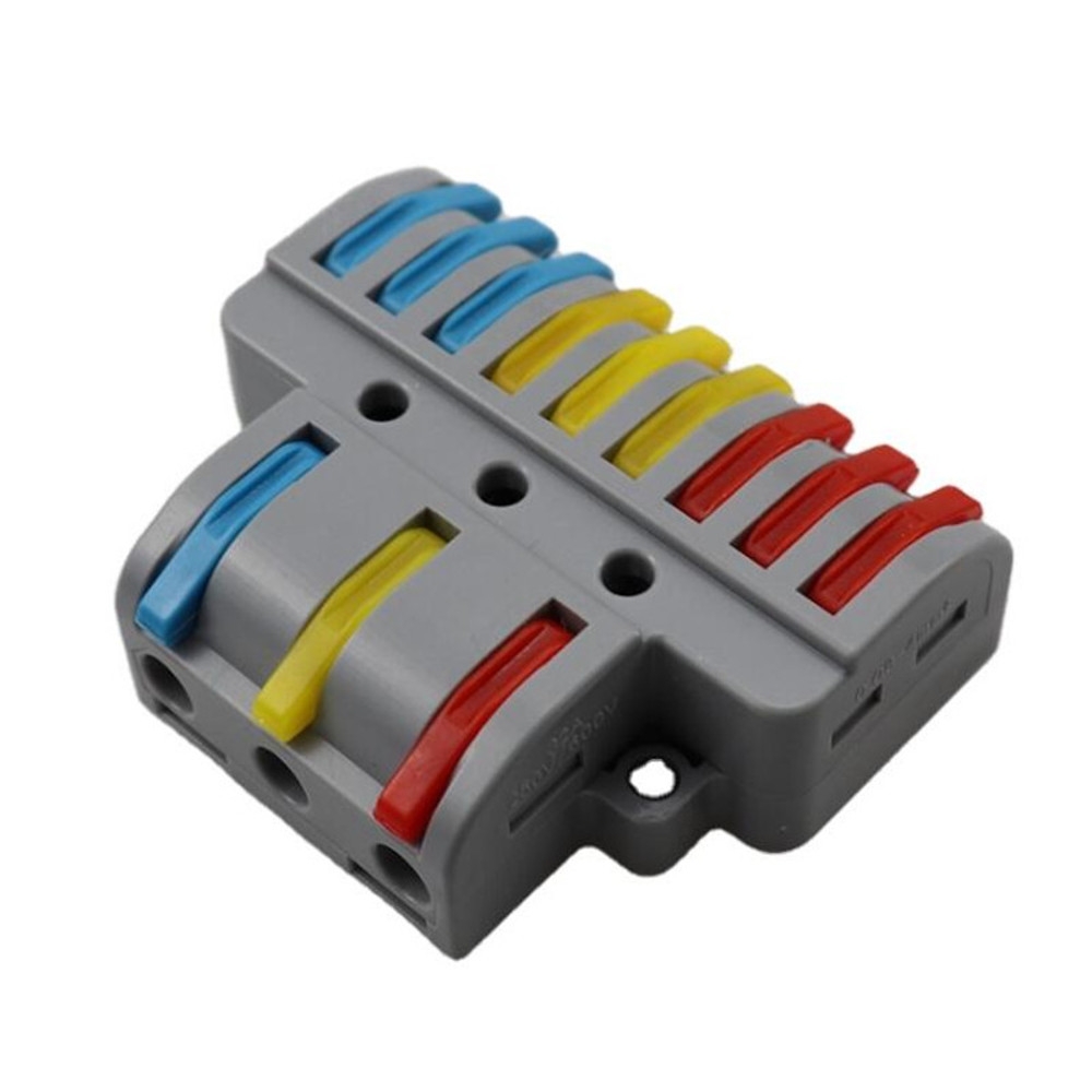 Find LT 933 Compact Wiring Cable Connector Push in Conductor Splitter Terminal for Sale on Gipsybee.com with cryptocurrencies