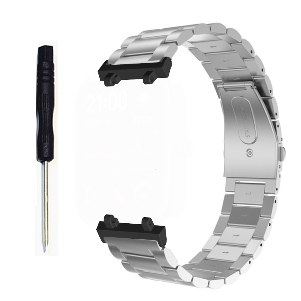 Find 22mm Stainless Steel Smart Watch Band Replacement Strap for Amazfit T Rex 2 for Sale on Gipsybee.com with cryptocurrencies
