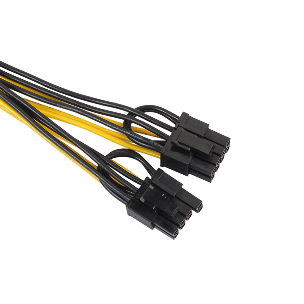 Find REXLIS 6pin Female to Dual 8pin 6 2 Male Power Adapter Cable 20cm Graphics Card Splitter Cable PCI E Power Supply Cable for Sale on Gipsybee.com with cryptocurrencies
