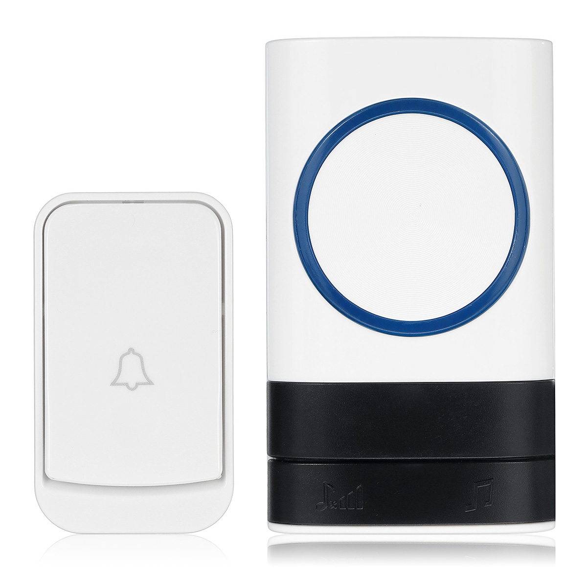 Find Smart Wireless Doorbell 45 Songs Polyphonic Ringtones 200m Transmission Door Bell for Sale on Gipsybee.com with cryptocurrencies
