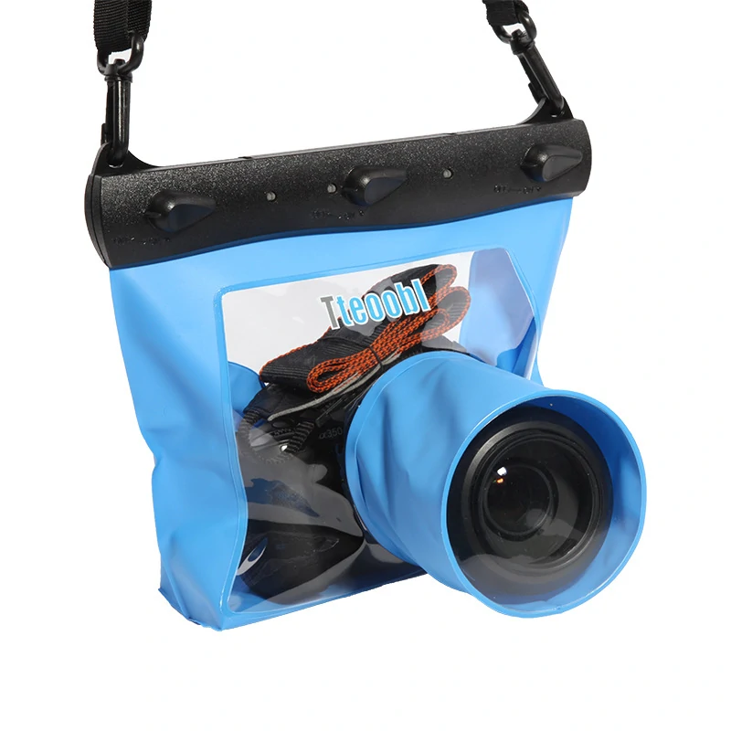 Find Tteoobl T 518L 20m Underwater Diving Camera Housing Case Pouch Dry Bag Camera Waterproof Dry Bag for Canon for Nikon DSLR SLR for Sale on Gipsybee.com