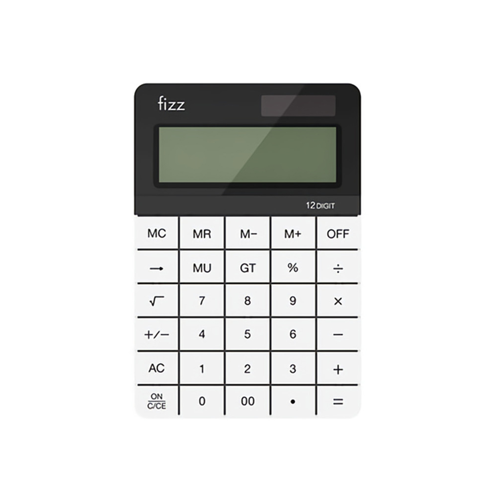 Find [XM ]Fizz FZ66806 Calculator Double Power Desk Calculator 12 Digit Large Display Panel Button Calculator Financial Office for College Students for Sale on Gipsybee.com with cryptocurrencies