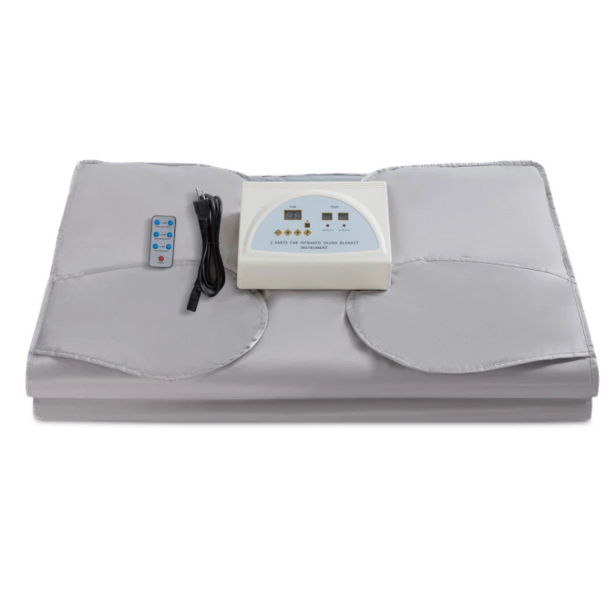 Find 110V/220V Far Infrared Sauna Blanket Detox Slimming Suit Home SPA Losing Weight Machine for Sale on Gipsybee.com