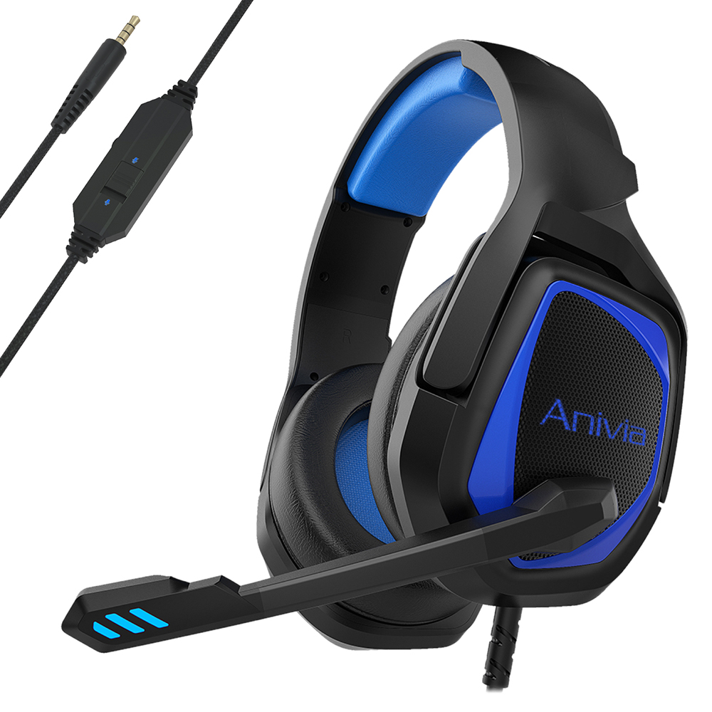 Find Anivia MH602 Gming Headset 3 5mm Audio Interface Omnidirectional Noise Isolating Flexible Microphone for PS4 Xbox S/X Laptop PC for Sale on Gipsybee.com with cryptocurrencies