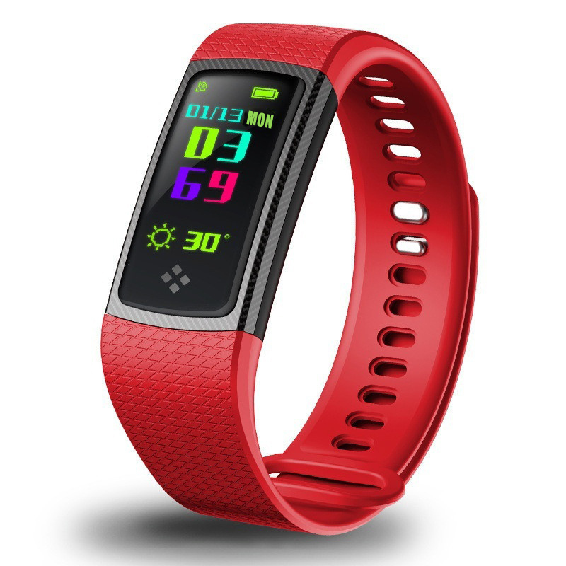 Find Bakeey S9 0 96inch IPS Heart Rate Blood Pressure Monitor Pedometer bluetooth Smart Wristband for Sale on Gipsybee.com with cryptocurrencies