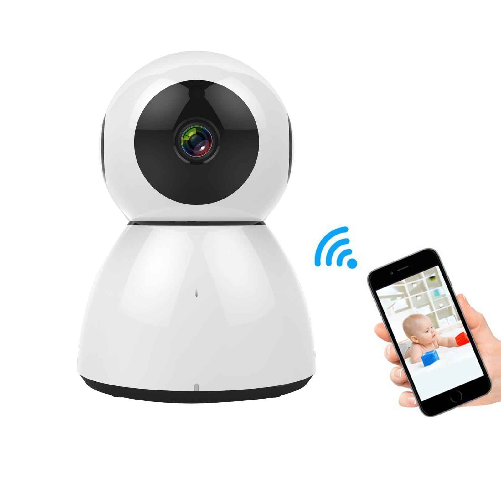 Find Wireless IP Camera SAWAKE 1080P HD WiFi Cam Night Vision Home Security Camera with Alexa CCTV Monitor Security Surveillance 200W Two-Way Audio Motion Detection for Sale on Gipsybee.com with cryptocurrencies
