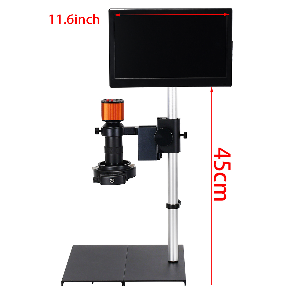 Find 24MP 2K 1080P HDMI USB Digital Industrial Video Microscope Camera 150X C Mount Lens 11 6 LCD Screen For Digital Image Acquisition for Sale on Gipsybee.com with cryptocurrencies