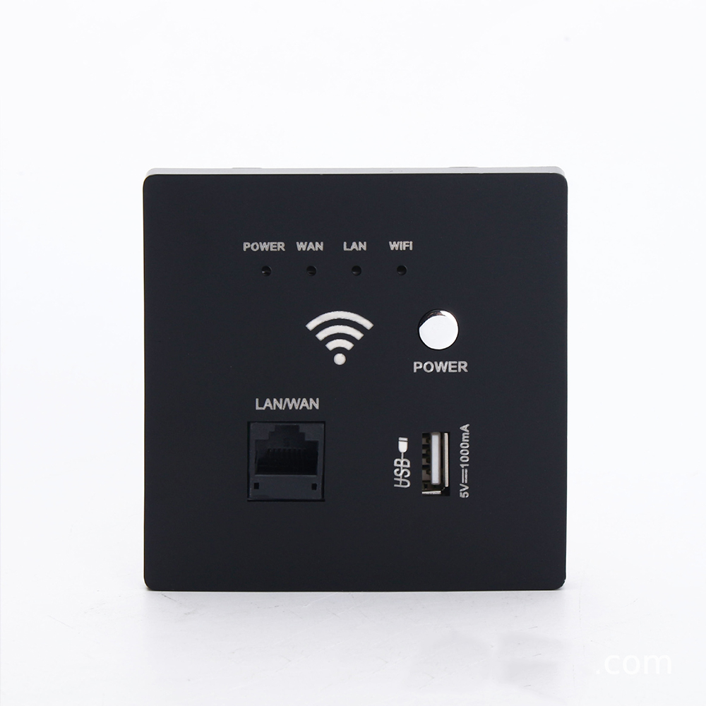 Find 300Mbps Wall Embedded Router Wireless AP Panel Router OPENWRT System WiFi Repeater Extender USB Charging Socket for Home Use for Sale on Gipsybee.com with cryptocurrencies