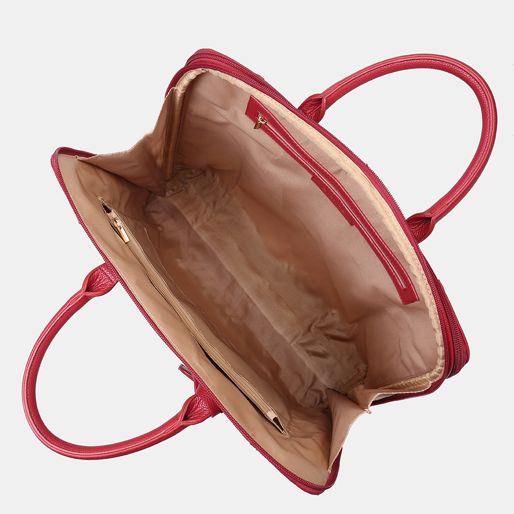 Women Design Solid Handbag Multifunction Crossbody Bag—3