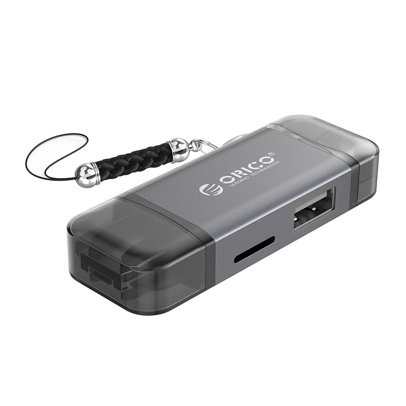 Find ORICO 3CR61 6 In 1 Type C USB 3 0 Micro USB USB Port TF Camera Card Memory Card Reader For Smart Phone Tablet Laptop for Sale on Gipsybee.com with cryptocurrencies