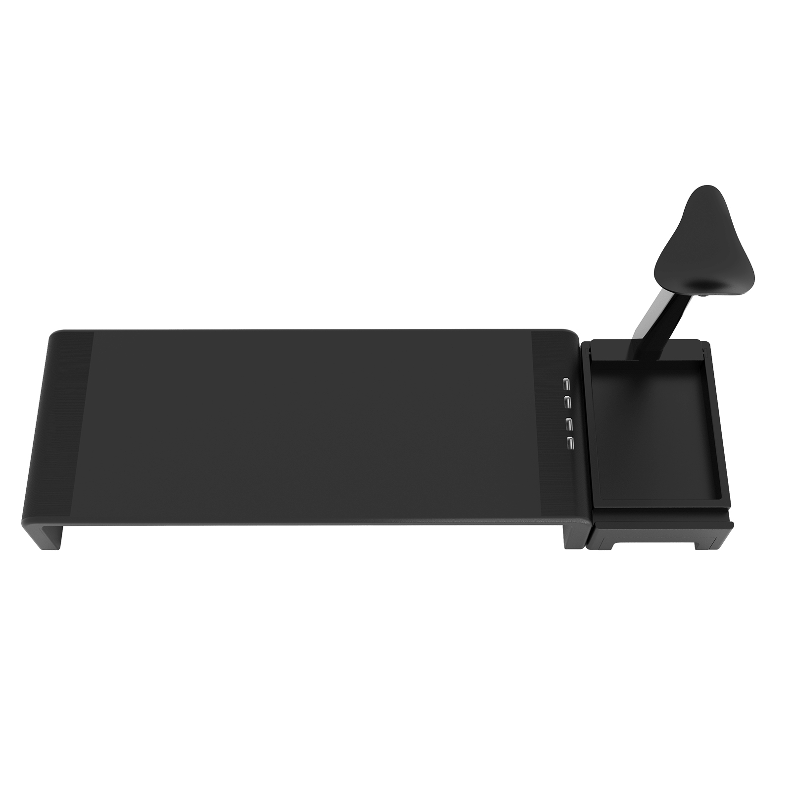Find Multifunctional Monitor Stand Riser Laptop Stand with 4 USB Ports Earphone Stand Desktop Organizer Drawer Storage Box for Sale on Gipsybee.com with cryptocurrencies