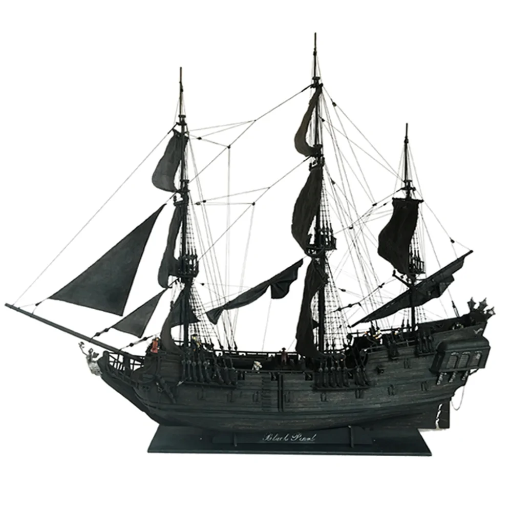 Find Piececool 3D Puzzle THE BLACK PEARL Boat Model KITS Assemble Jigsaw Puzzle DIY Gift Toys XHL AS007 for Sale on Gipsybee.com