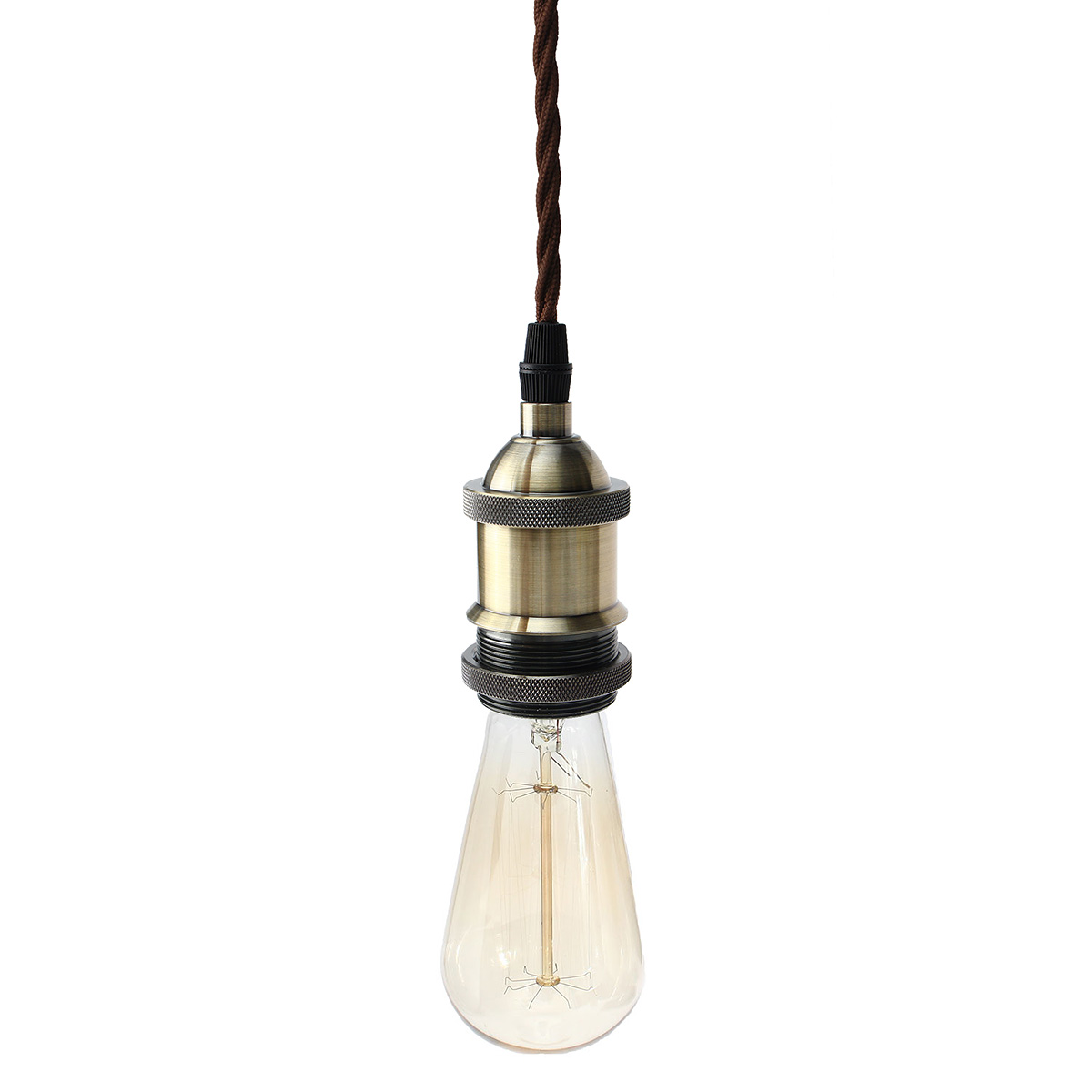 Find KINGSO 110V 220V 600W Vintage Lamp Holder Ceiling Canopy and Copper Socket with 2M Wire for Sale on Gipsybee.com with cryptocurrencies