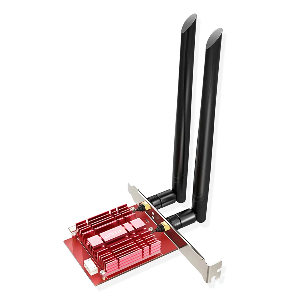 Find EDUP EP 9636GS PCIE Card 3000Mbps WiFi 6 Intel AX200 PCI Express bluetooth5 0 WiFi Receiver Wireless Network Card Adapter for Desktop PC Windows10/Linux for Sale on Gipsybee.com