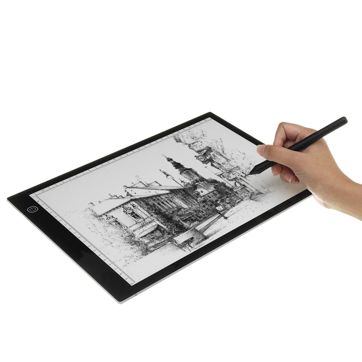 Find A3 LED Light Box Tracing Drawing Board Art Design Pad Slim Lightbox USB Projector for Sale on Gipsybee.com with cryptocurrencies