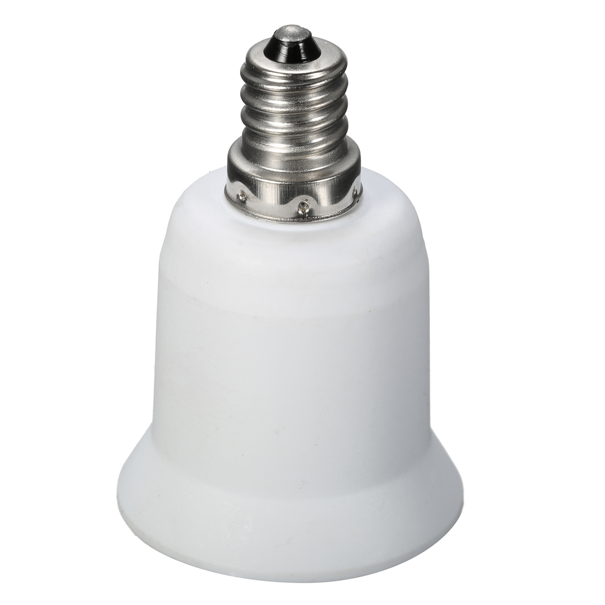 Find 5 Pcs E12 to E27 Candelabra Base Bulb Lamp Light LED Screw Socket for Sale on Gipsybee.com with cryptocurrencies
