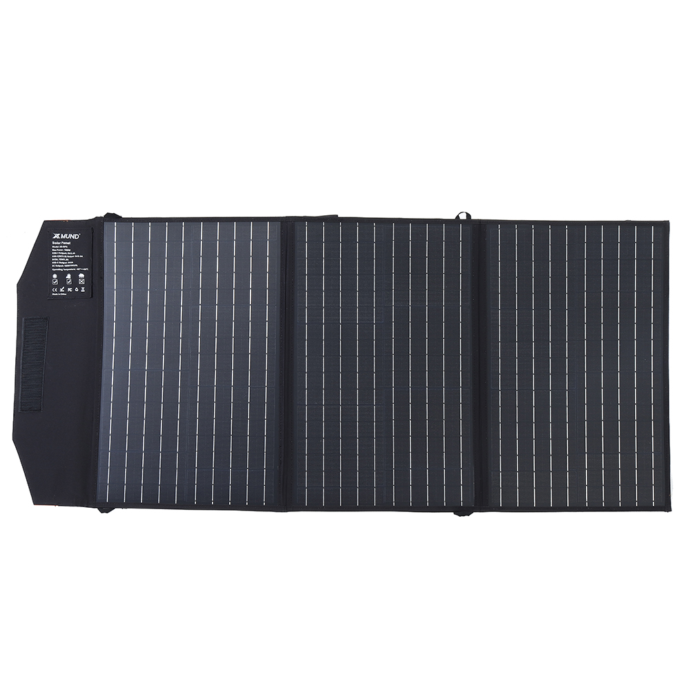 Find XMUND XD SP2 100W 18V Solar Panel 3 USB DC PD Fast Charging Outdoor Waterproof Solar Charger For Camping Travelling Car RV Charger for Sale on Gipsybee.com with cryptocurrencies