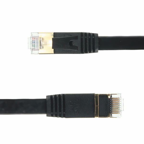 Find CAT7 RJ45 Shielded 600MHz Patch Lan Networking Cable Black 1M/1 8M/3M/5M/8M/15M for Sale on Gipsybee.com with cryptocurrencies