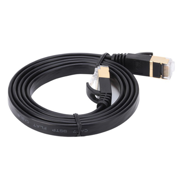 Find CAT7 RJ45 Shielded 600MHz Patch Lan Networking Cable Black 1M/1 8M/3M/5M/8M/15M for Sale on Gipsybee.com with cryptocurrencies