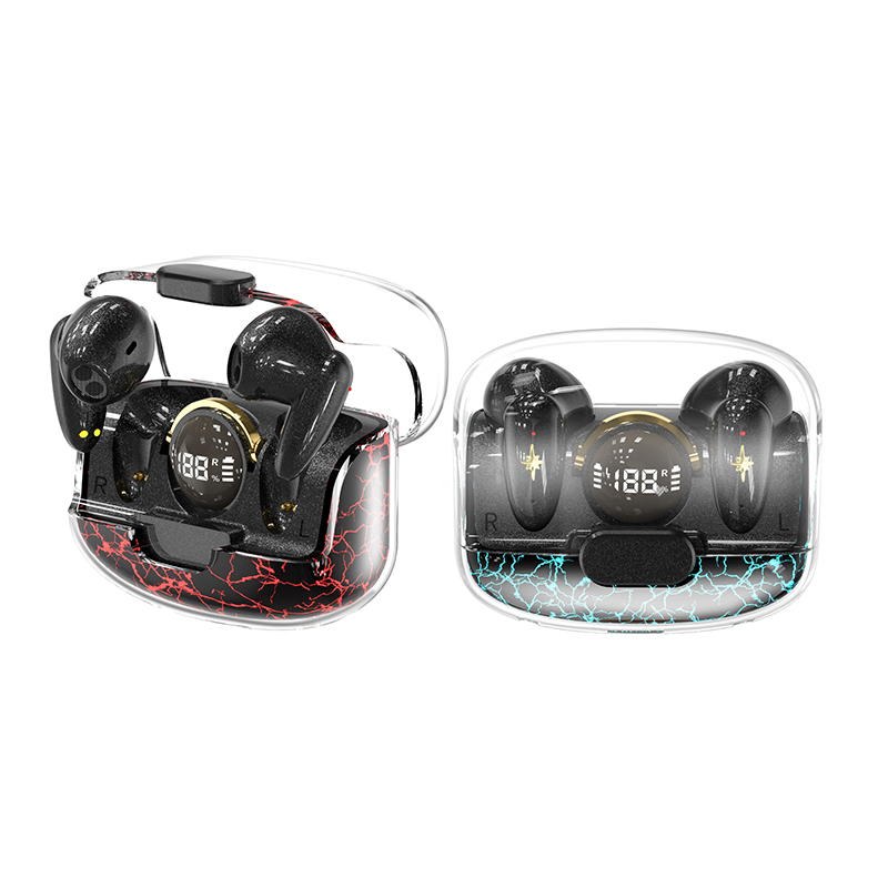 X35 TWS bluetooth Earbuds LED Display Low Latency HiFi Stereo Earphone Long Endurance Waterproof Headphones with Mic 1
