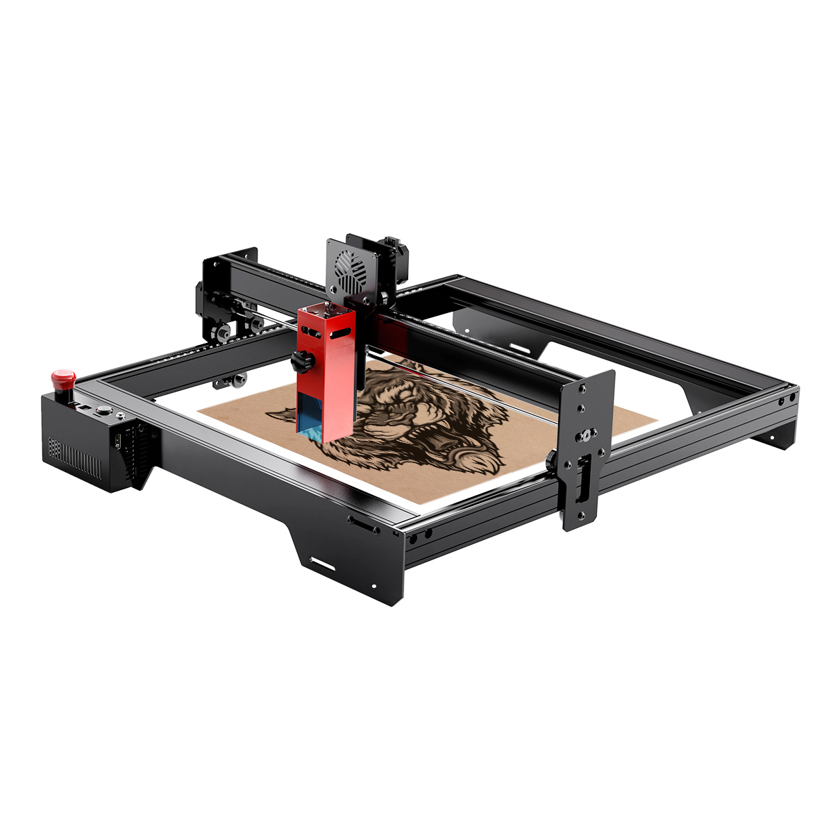 Find ENJOYWOOD CEL E10 60W Laser Engraver Cutter Machine Real 10W Compressed Spot Laser Engraver 11000mm/min Diode Laser Engraving Machine for Wood Cutting Metal Colorful Engraving for Sale on Gipsybee.com with cryptocurrencies