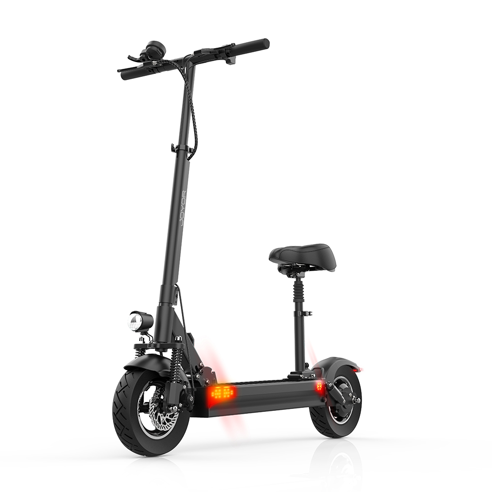 Find EU DIRECT JOYOR Y6 S 500W 48V 18Ah 10in Folding Electric Scooter with Seat 75KM Max Mileage City E Scooter for Sale on Gipsybee.com with cryptocurrencies