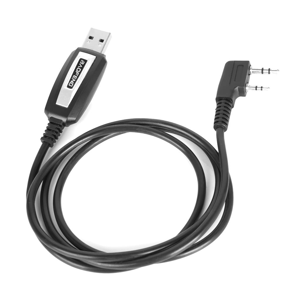 Find BAOFENG 2 Pins Plug USB Programming Cable for Walkie Talkie for UV-5R serise BF-888S Walkie Talkie Accessories for Sale on Gipsybee.com with cryptocurrencies