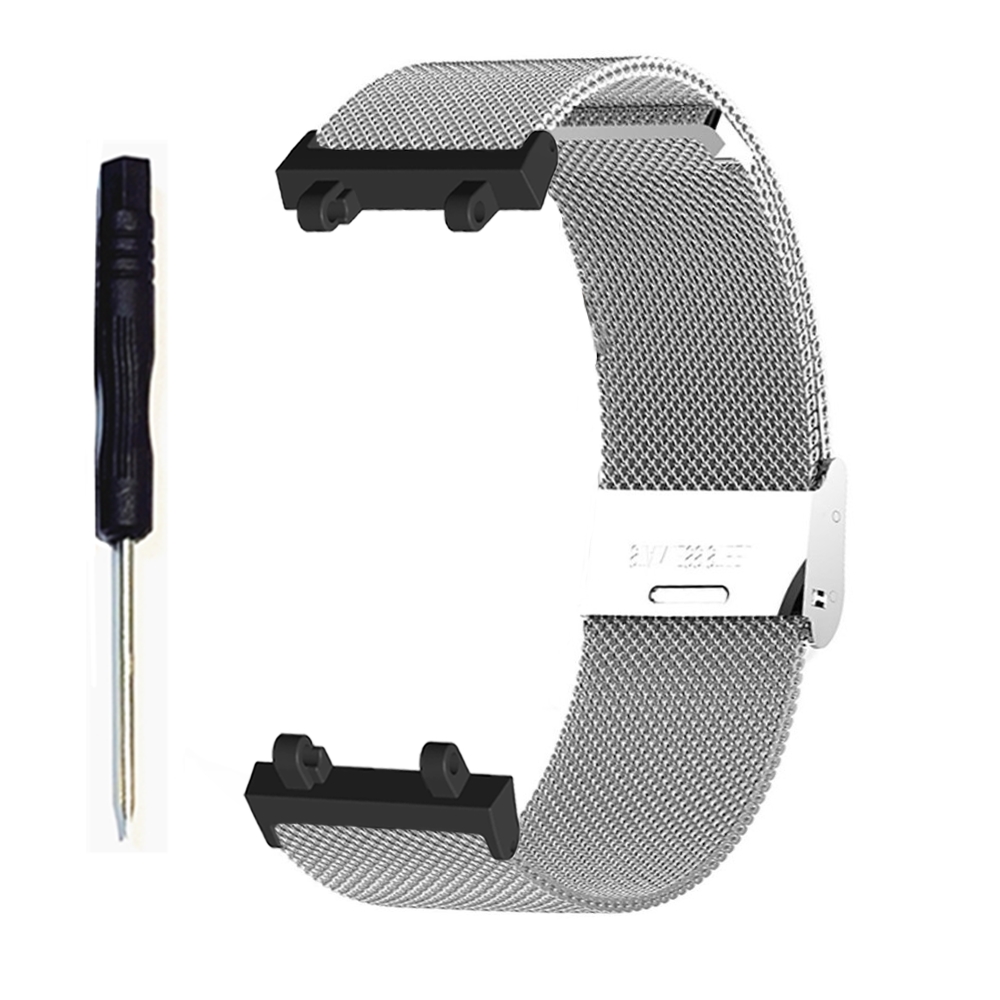 Find 22mm Metal Mesh Belt Smart Watch Band Replacement Strap for Amazfit T Rex 2 for Sale on Gipsybee.com with cryptocurrencies