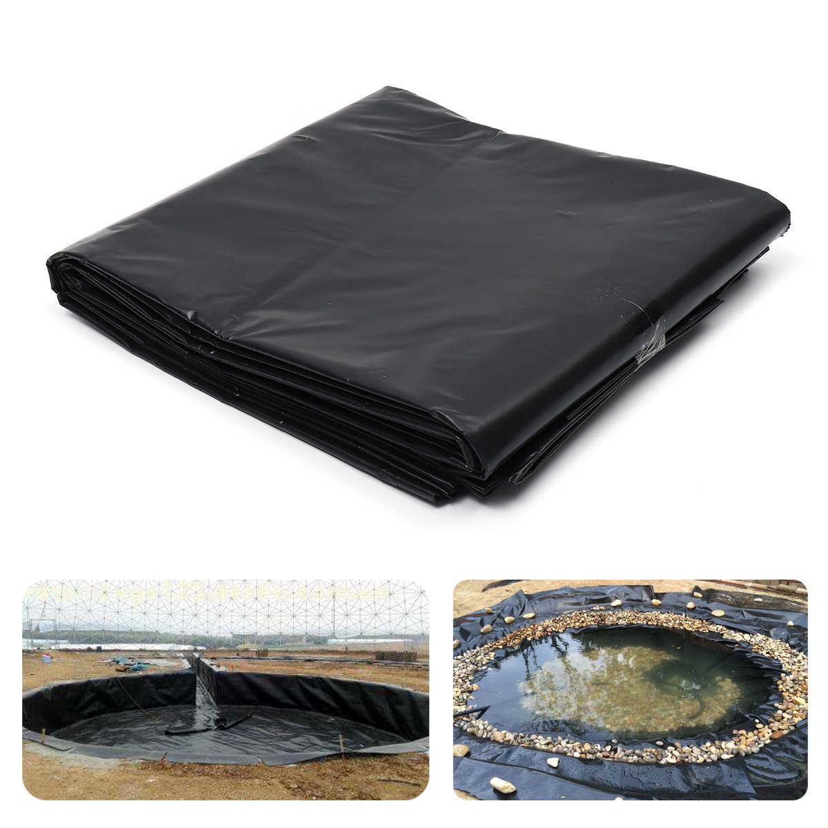 Find 5x10ft Fish Pool Pond Liner Membrane Culture Film For Composite Geomembrane Sewage Treatment Anti-seepage Geomembrane for Sale on Gipsybee.com with cryptocurrencies