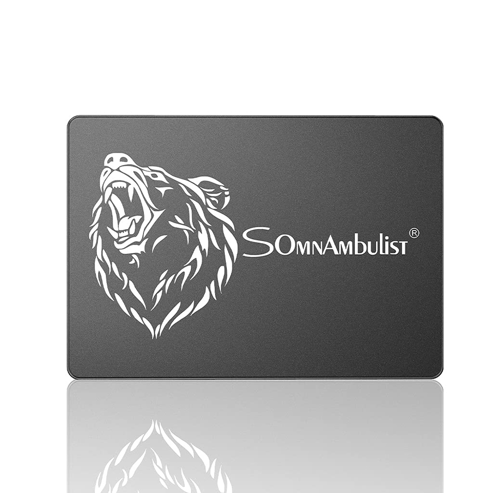 Find Somnambulist 2.5 inch SATA III SSD 120GB/240GB/480GB/960GB TLC Nand Flash Solid State Drive Hard Disk for Laptop Desktop Computer Black Bear for Sale on Gipsybee.com with cryptocurrencies