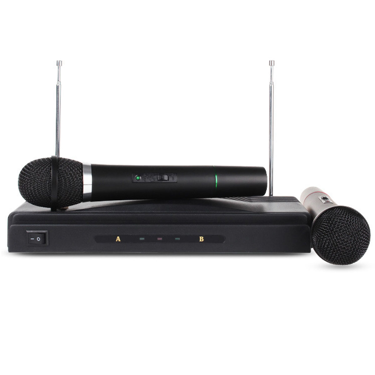 Find Karaoke Wireless Microphone System KTV Dual Handheld Mic Cordless Receiver for Sale on Gipsybee.com with cryptocurrencies