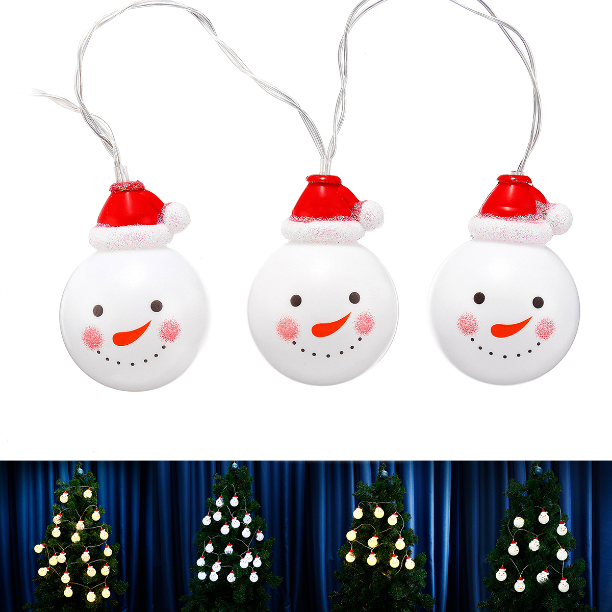 Find Battery Operated 1.5M 3M Christmas Snow Man LED Fairy String Light  Christmas Holiday Decor for Sale on Gipsybee.com with cryptocurrencies