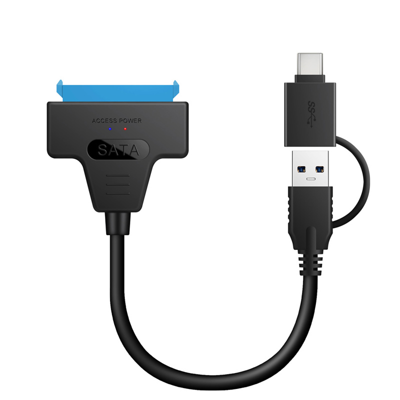 Find USB3 0 USB C to SATA III Cable External Hard Drive Converter SATA 22Pin 2 in 1 SSD HDD Adapter support UASP for 2 5 HDD SSD for Sale on Gipsybee.com with cryptocurrencies