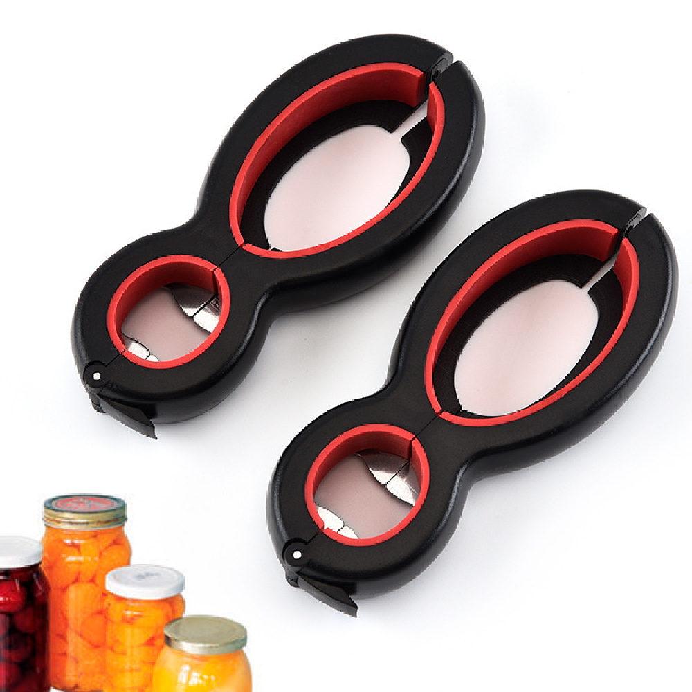 Find 6 In 1 Multifunction Safety Opener Bottle Opener All In One Jar Gripper Lid Twist Off Jar Vino Opener Claw for Sale on Gipsybee.com with cryptocurrencies
