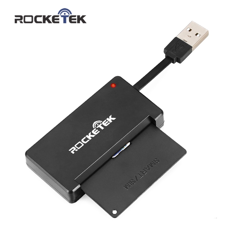 Find ã€ Flat Versionã€‘Rocketek USB 2 0 Smart Card Reader Memory for CAC ID Bank EMV Electronic DNIE Dni SIM Cloner Connector Adapter PC Computer SCR3 for Sale on Gipsybee.com with cryptocurrencies