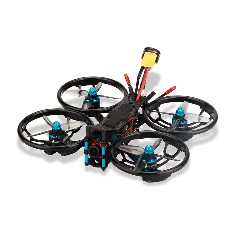HGLRC Sector150 150mm F4 Zeus35 AIO 35A BL_S ESC 6S 3 Inch Freestyle Cinematic FPV Racing Drone PNP BNF w/ 600mW VTX Caddx Ratel 1200TVL Camera 1