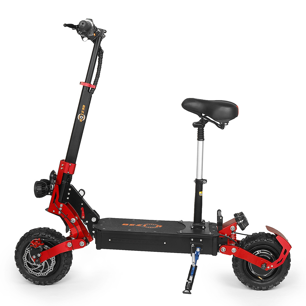 Find EU DIRECT Bezior S2 21Ah 48V 2400W Dual Motor Folding Moped Electric Scooter 11inch 60km Mileage Range Max Load 120kg for Sale on Gipsybee.com with cryptocurrencies