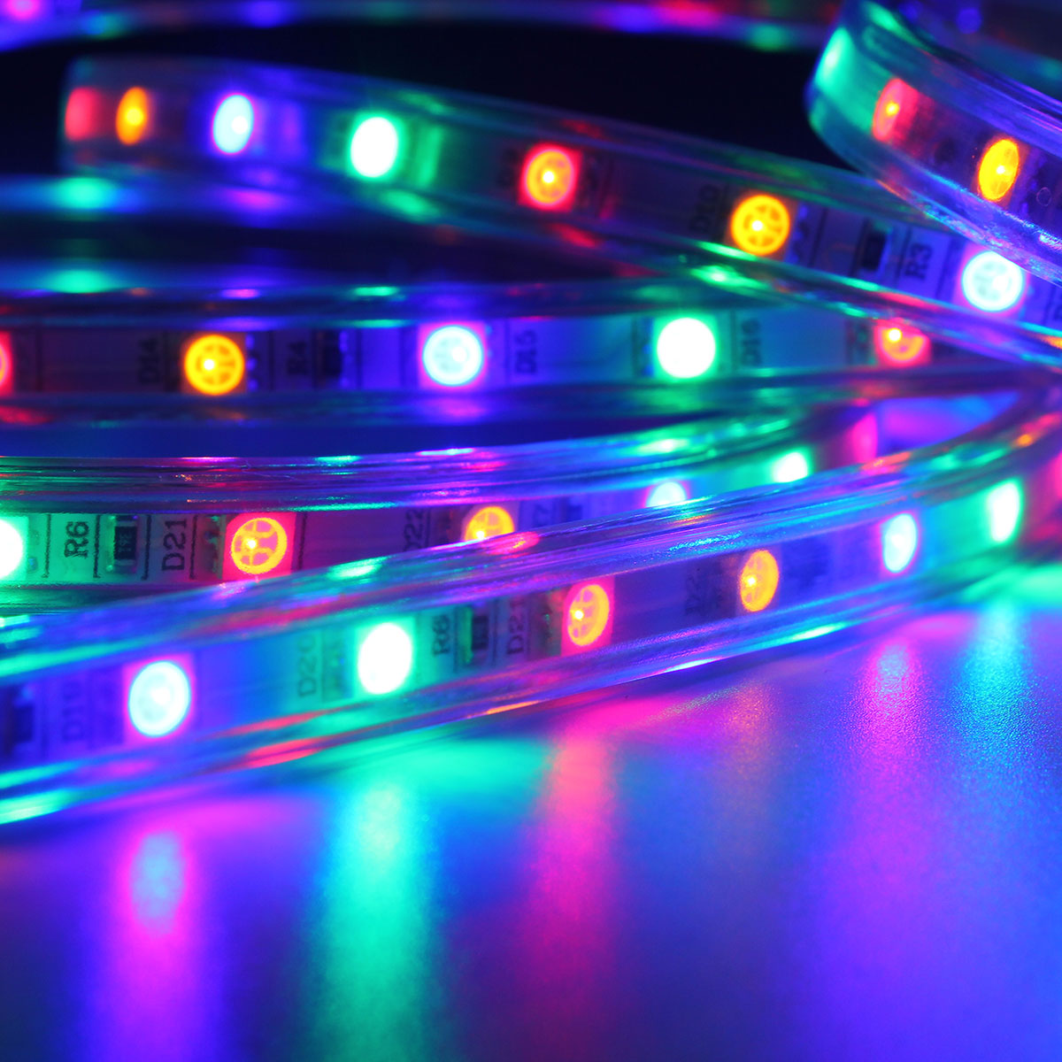 Find 4M 5050 LED SMD Outdoor Waterproof Flexible Tape Rope Strip Light Xmas 220V for Sale on Gipsybee.com with cryptocurrencies