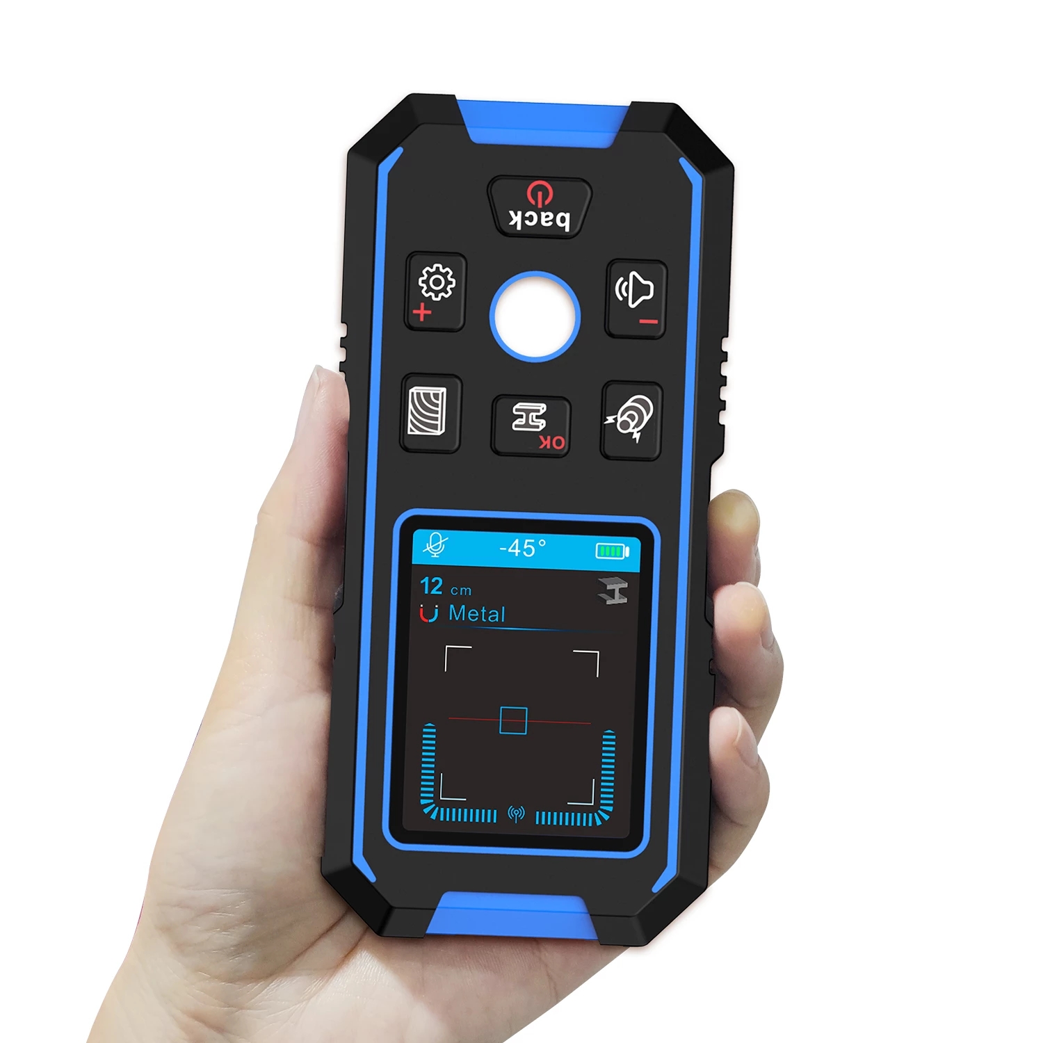 Find NOYAFA NF 518 LCD HD Display Metal Tester Wood Finder AC Cable Wires Depth Tracker Wall Scanner for Sale on Gipsybee.com with cryptocurrencies