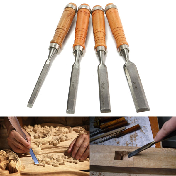 Find 4Pcs 8/12/16/20mm Woodwork Carving Chisels Tool Set For Woodworking Carpenter for Sale on Gipsybee.com with cryptocurrencies