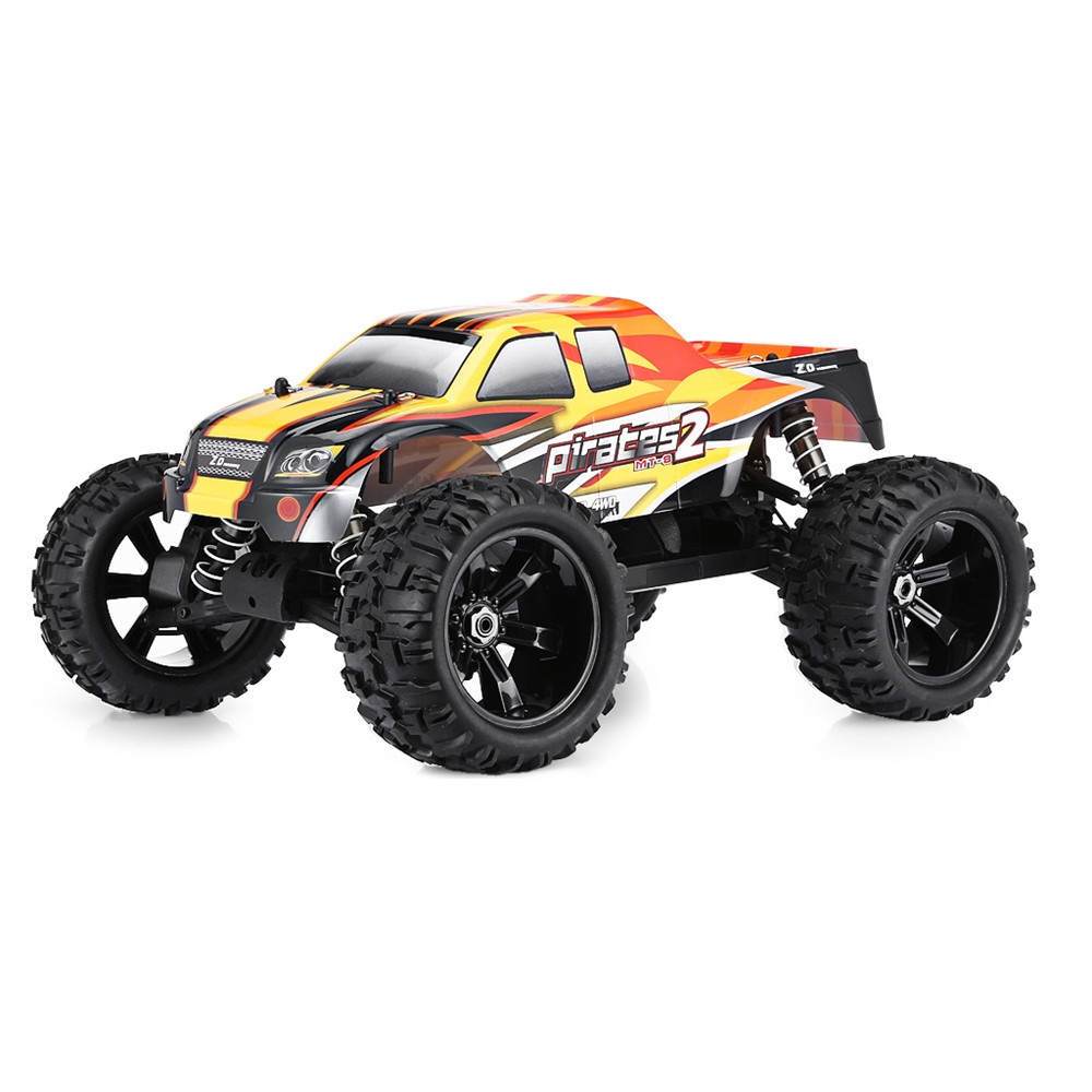 24SHOPZ ZD Racing Two Battery 08427 1/8 120A 4WD Brushless RC Car Off-Road Truck RTR Model