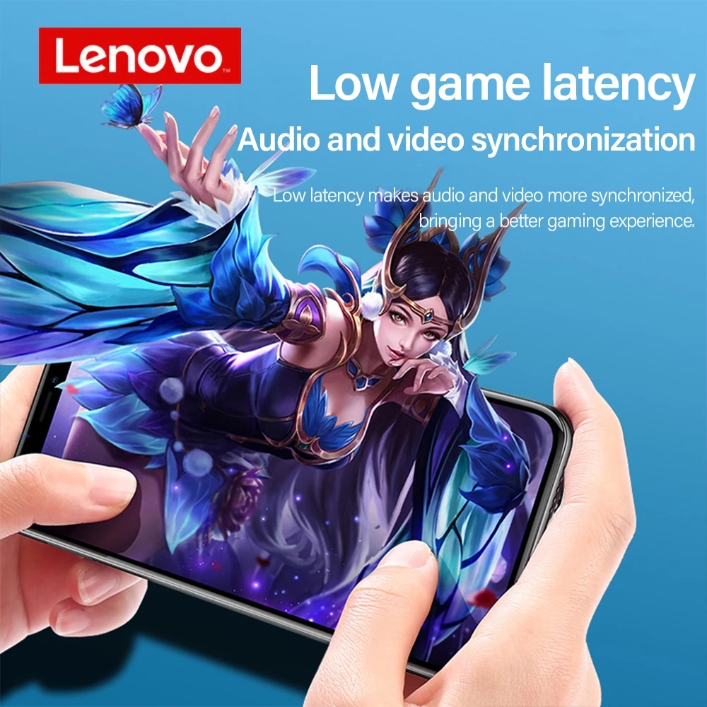 Find Lenovo XT96 TWS bluetooth 5 1 Headsets Low Latency Sport Gaming Earphone HiFi 3D Stereo Noise Reduction Transparent Shell Headphone With Microphone for Sale on Gipsybee.com with cryptocurrencies