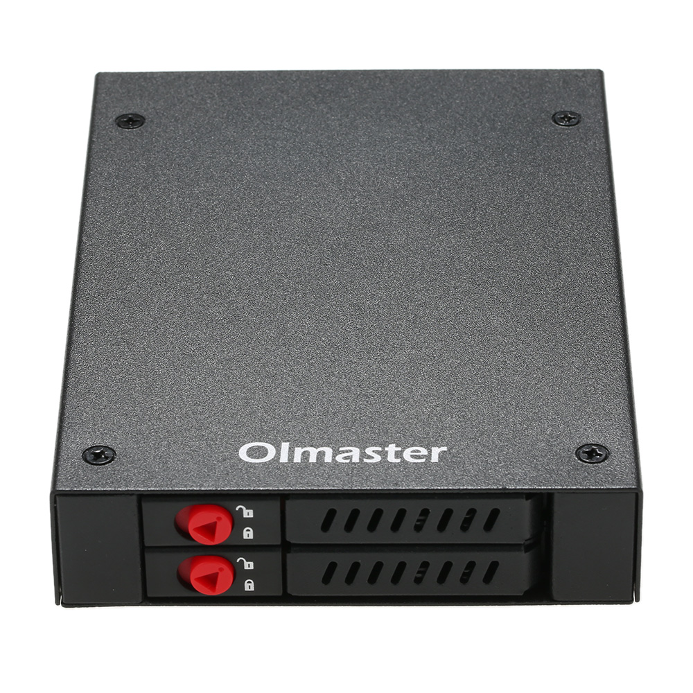 Find OImaster Hard Drive Enclosure 2 5 SATA HDD SSD Dock 2 Drive Bays Mobile Rack with Key Lock Support Hot Swap for Sale on Gipsybee.com with cryptocurrencies