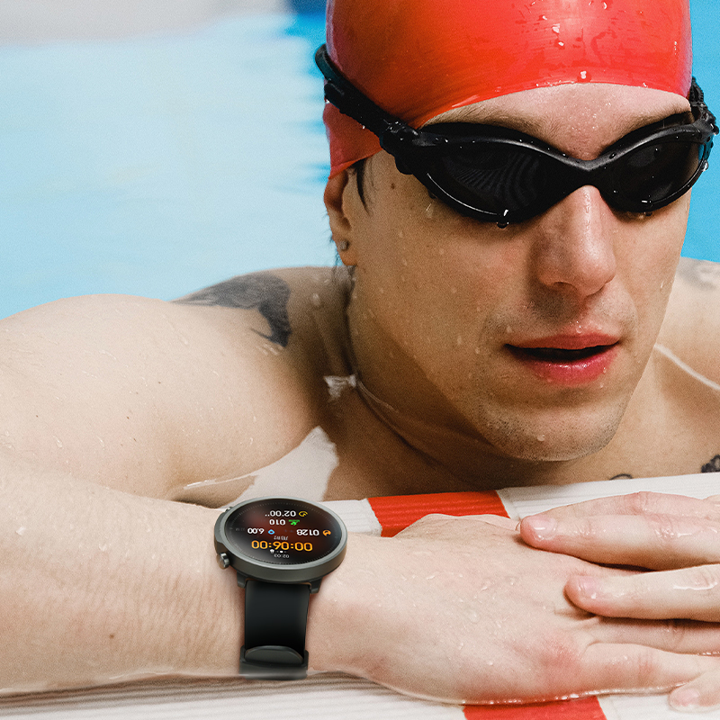 [45 Days Standby] Mibro Watch A1 Lightweight Design 24h Heart Rate SpO2 Monitor 20 Sports Modes Multi-dial 5ATM Waterproof BT5.0 Smart Watch 8